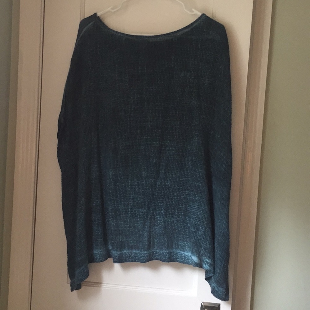 XS Anthropologie poncho